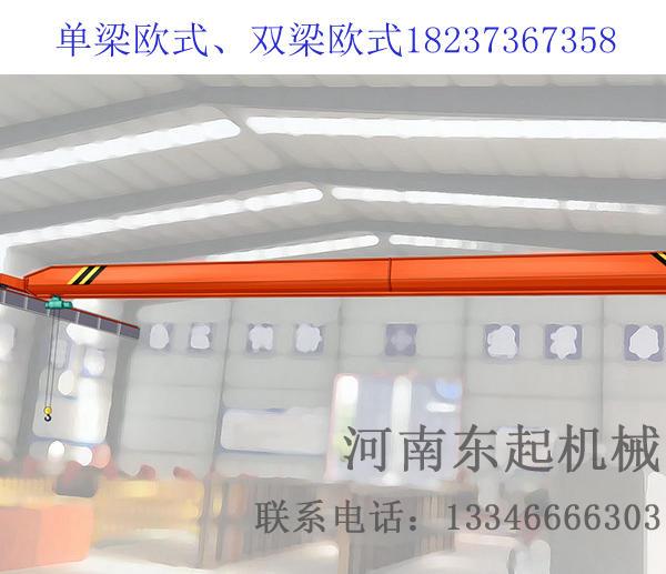 介紹單梁起重機更換零件的要求